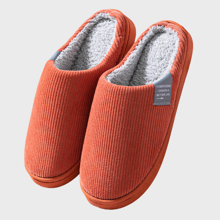 Comfortable and Warm Women’s Slippers - Seraphina-Orange-2.5-The Livary