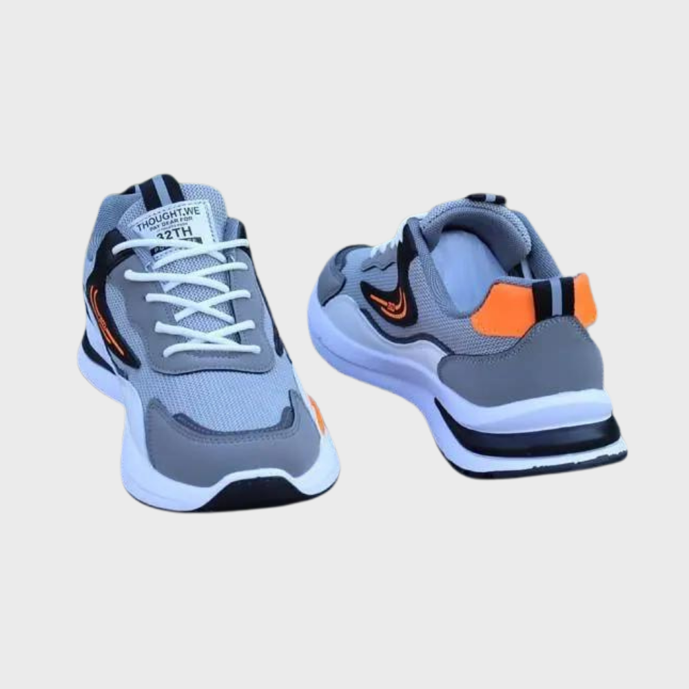 Comfortable and Stylish Sports Shoes for Men - Vigo-Black PU-6-The Livary