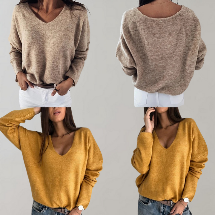 Breathable Ladies Sweater - Skye-Purple-S-The Livary