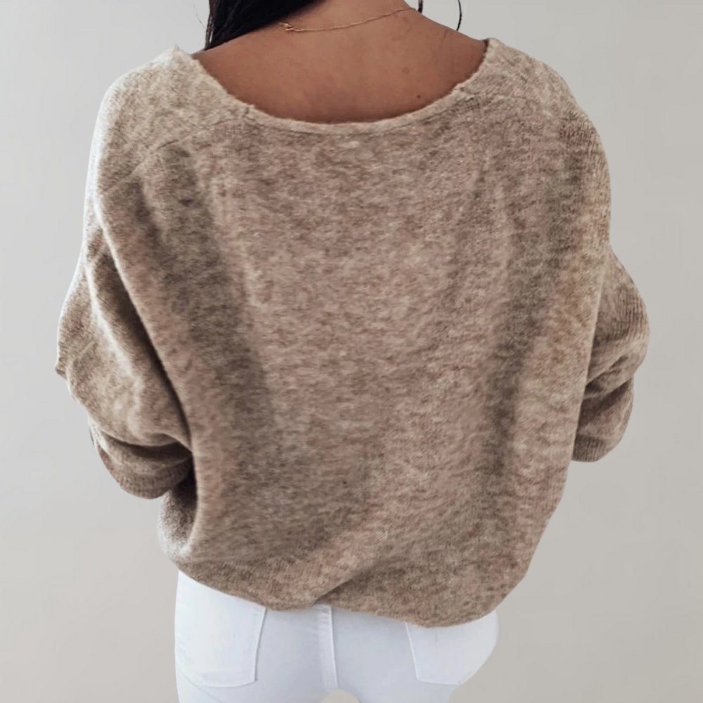 Breathable Ladies Sweater - Skye-Purple-S-The Livary