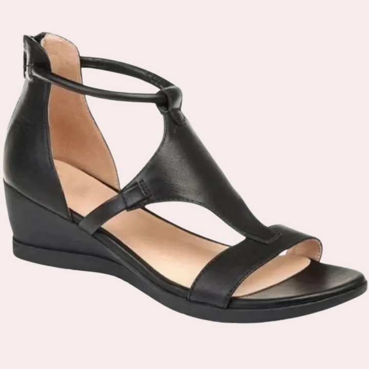 Aldys - Elegant Summer Sandals for Women-Black-3.5-The Livary