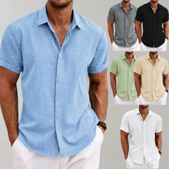 Plain Polo Shirt for Men - Dante-Apricot-S-The Livary