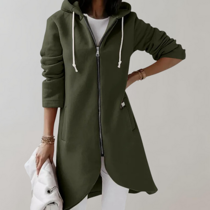 Stylish Ladies' Cardigan - Elara-Green-S-The Livary