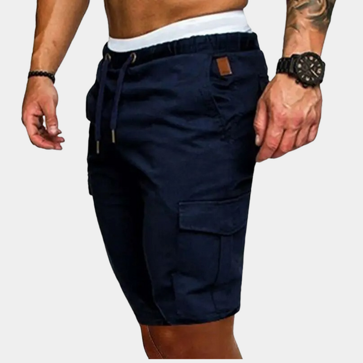 Casual Shorts for Men - Lars-Blue-36-The Livary