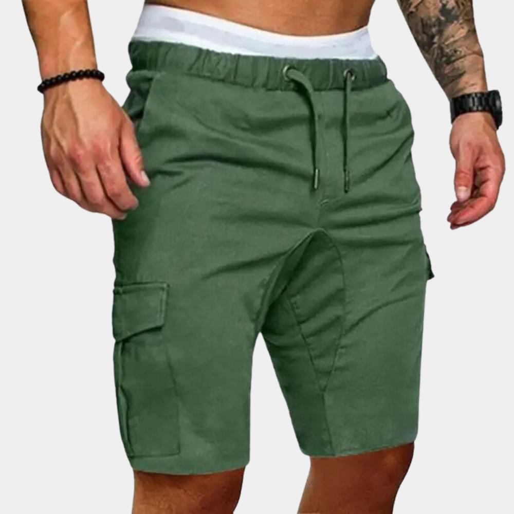 Casual Shorts for Men - Lars-Green-36-The Livary
