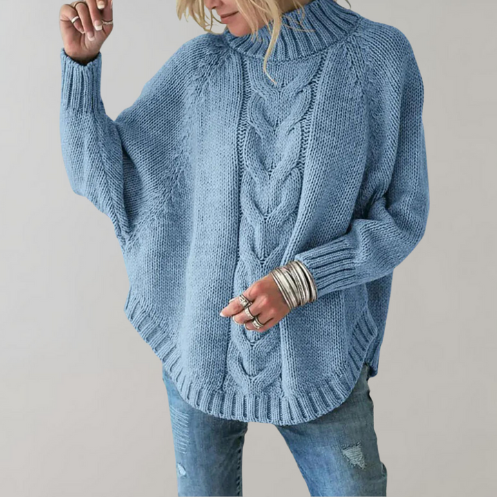 Stylish Women's Sweater - Celeste-Light blue-S-The Livary