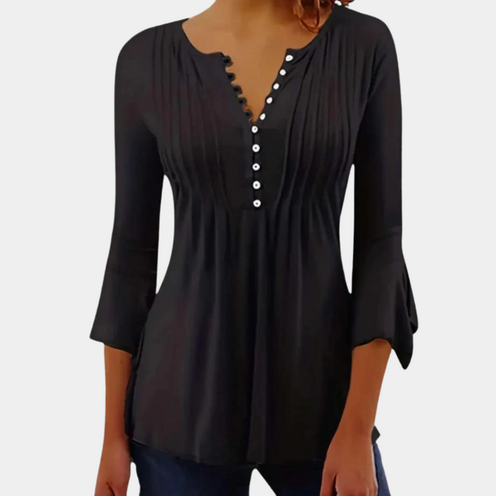 Trendy Ladies Top - Mira-Black-XS-The Livary