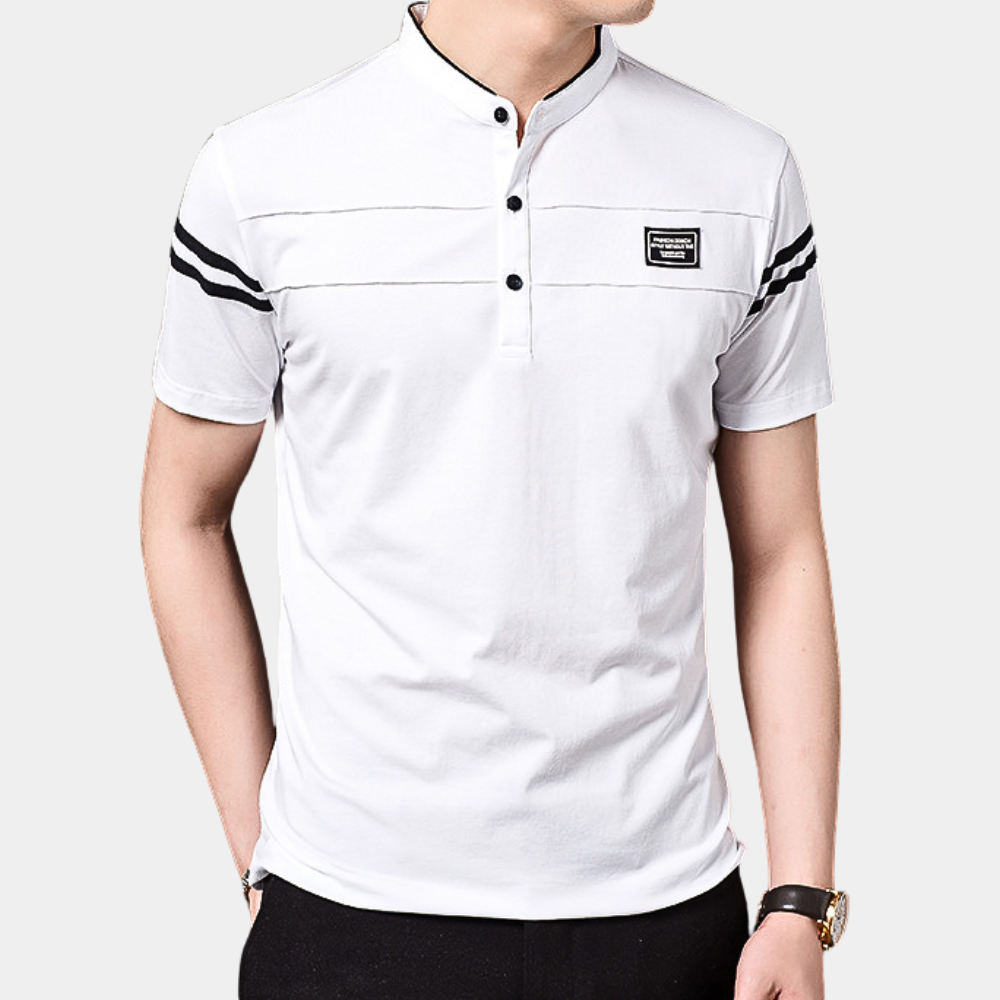 Jimelight - Stylish Shirt for Men-White-M-The Livary