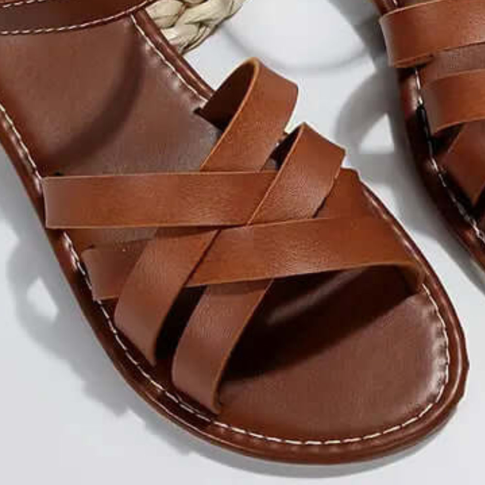 Casual Sandals for Women - Lina-White-2-The Livary