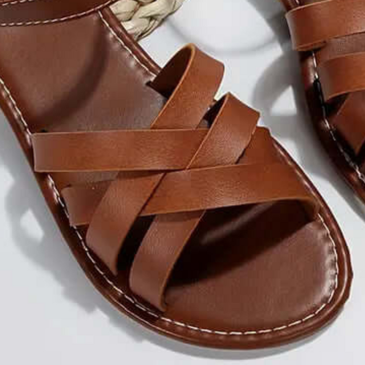 Casual Sandals for Women - Lina-White-2-The Livary