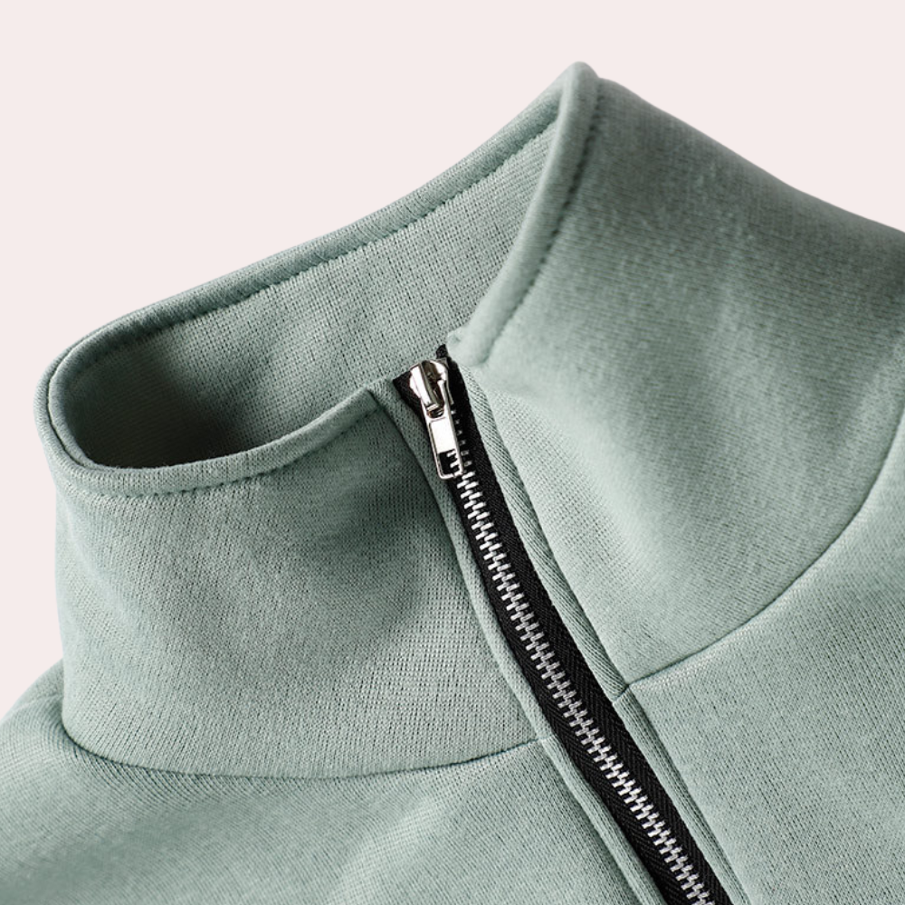 Casual Jogging Suit Set for Women - Riva-Green-S-The Livary