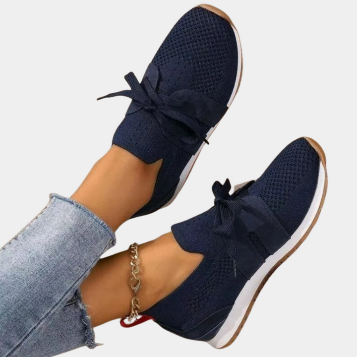 Comfortable and Stylish Women's Sneakers - Nova-Dark blue-2.5-The Livary
