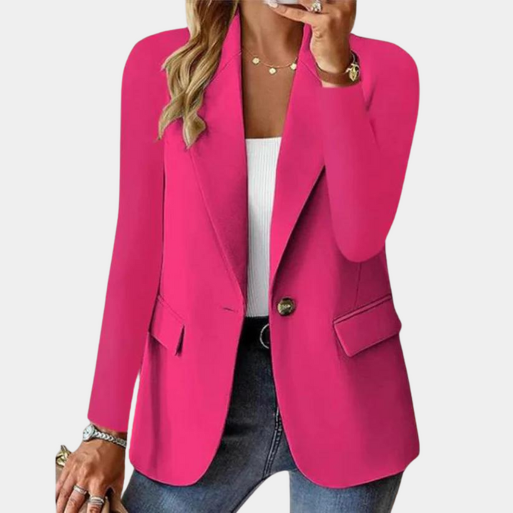 Stylish Blazer for Ladies - Juliette-Pink-XS-The Livary