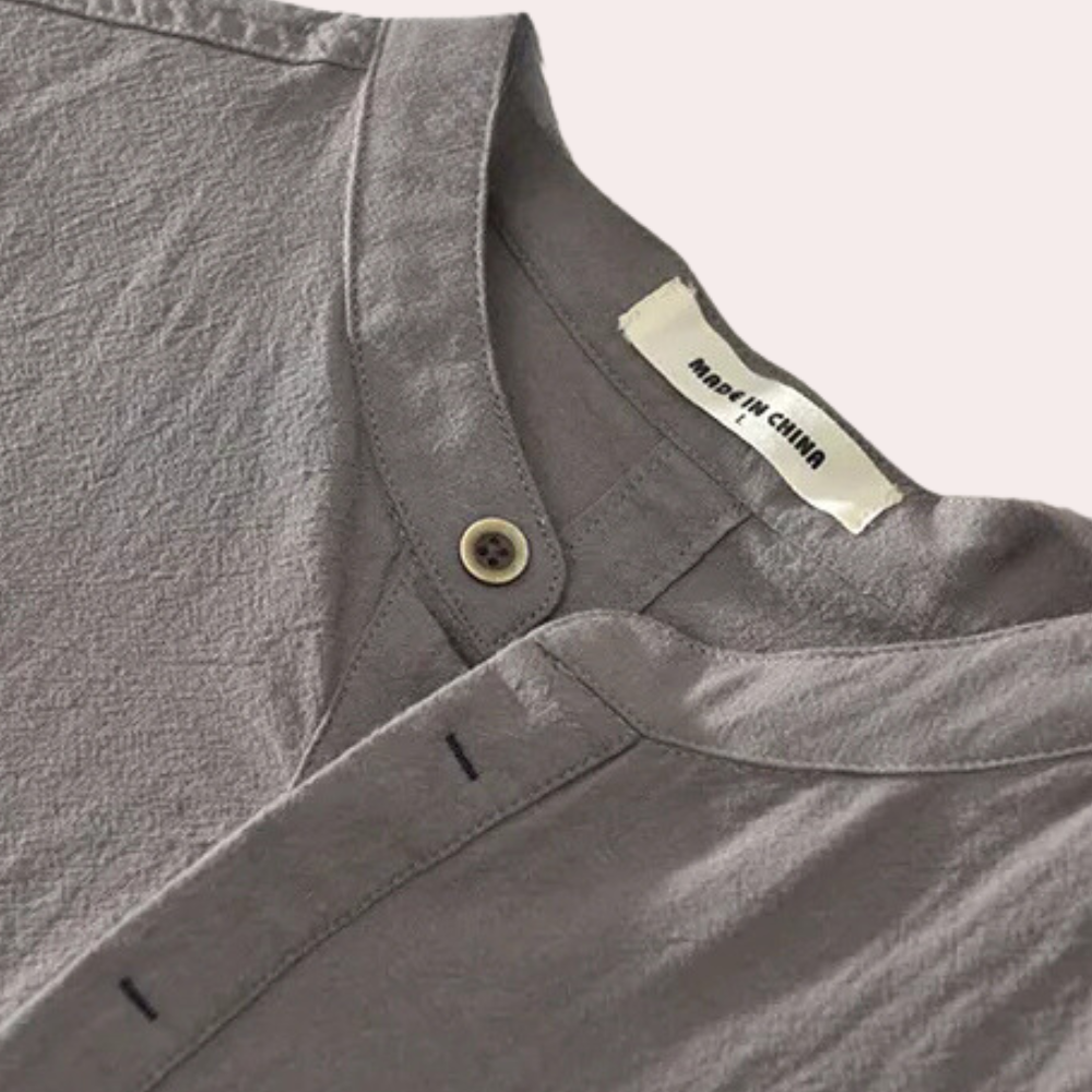 Comfortable Summer Shirt for Men - Milo-Blue-S-The Livary