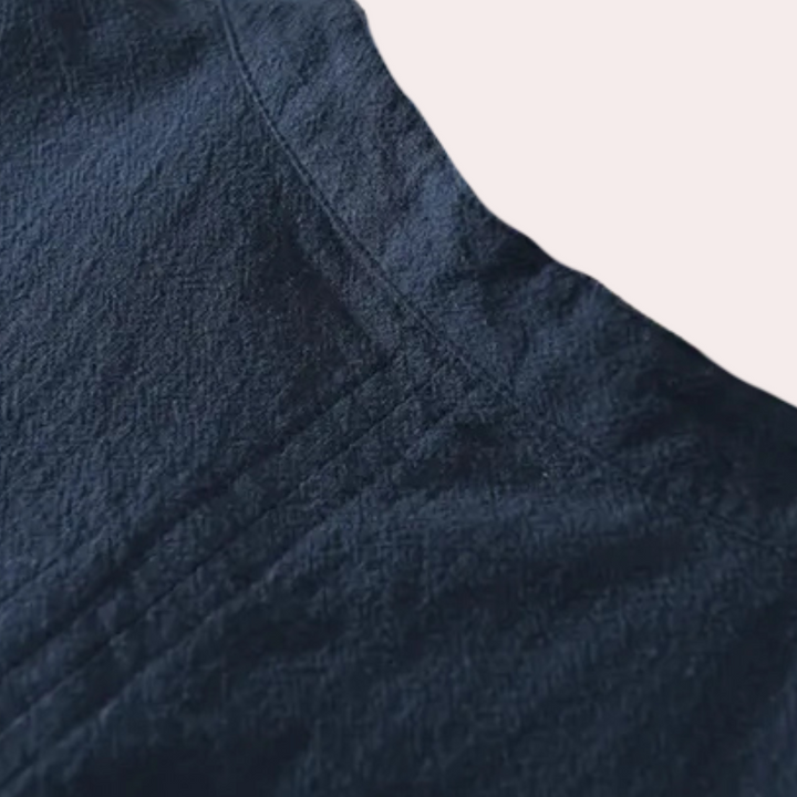 Comfortable Summer Shirt for Men - Milo-Blue-S-The Livary
