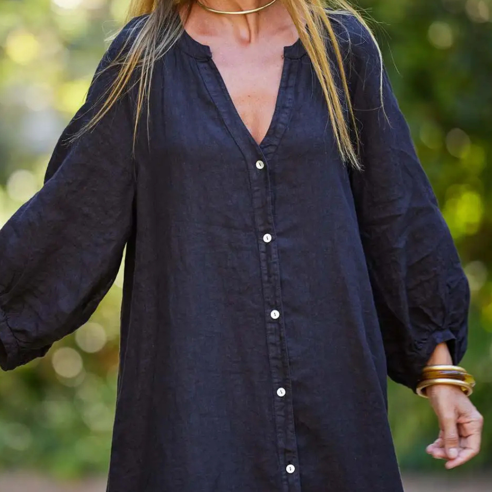 Lightweight Long Summer Dress - Naomi-White-2XS-The Livary