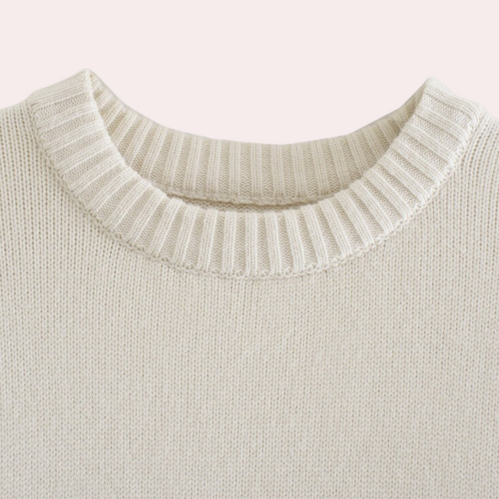 Trendy Oversized Striped Women's Sweater - Sophie-XS-The Livary