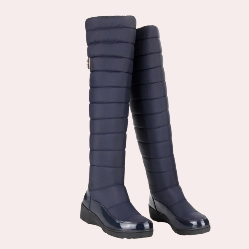 Warm Overknee Boots with Timeless Style - Sofia-Black-3-The Livary