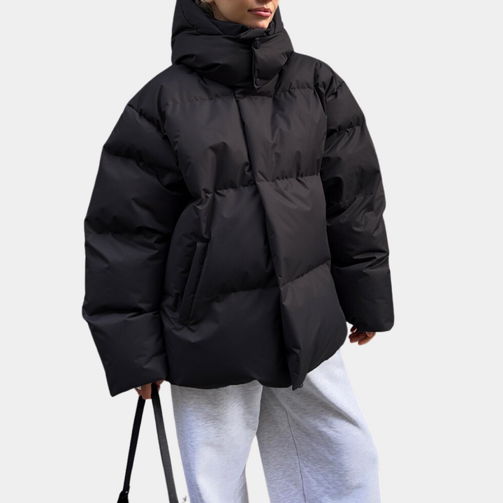 Stylish and Weatherproof Ladies Jacket - Windbreaker-Black-XS-The Livary