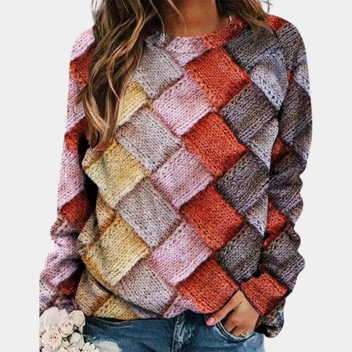 Cheerful Sweater for Women - Nova-Pink-XS-The Livary