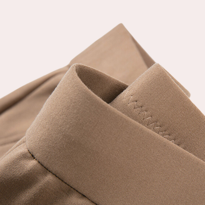 Straight Ladies' Trousers with Timeless Design - Celeste-Dark blue-XS-The Livary