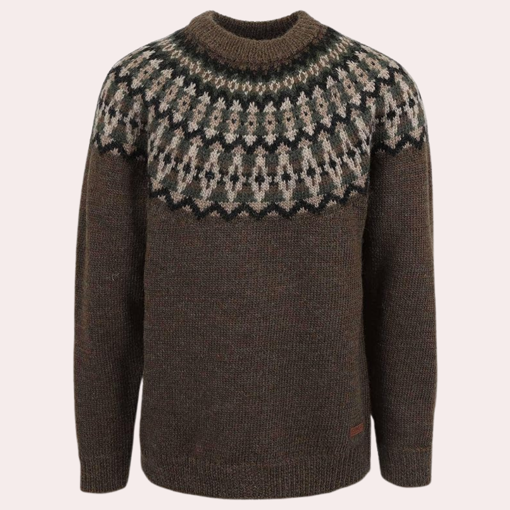 Jolie - Colourful Jumper for Women-Moss green-XS-The Livary