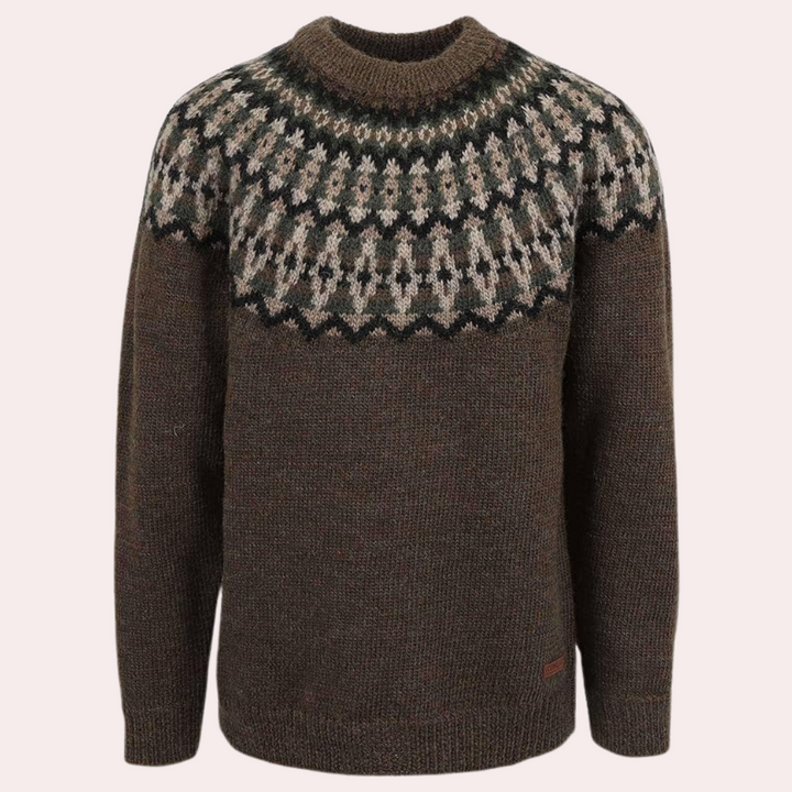 Jolie - Colourful Jumper for Women-Moss green-XS-The Livary
