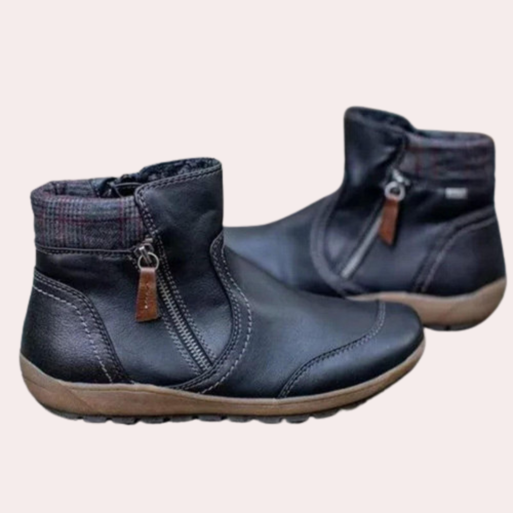 Stylish Waterproof Women's Boots - Isabeau-Black-2.5-The Livary