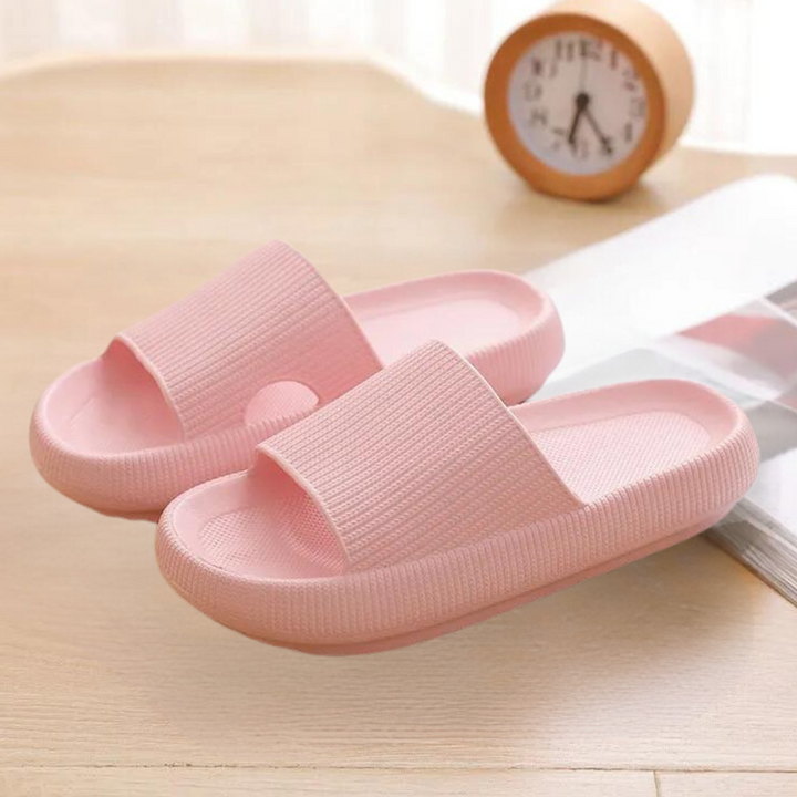 Comfortable Non-Slip Bath Slippers for Women - Elaya-Pink-2.5-The Livary
