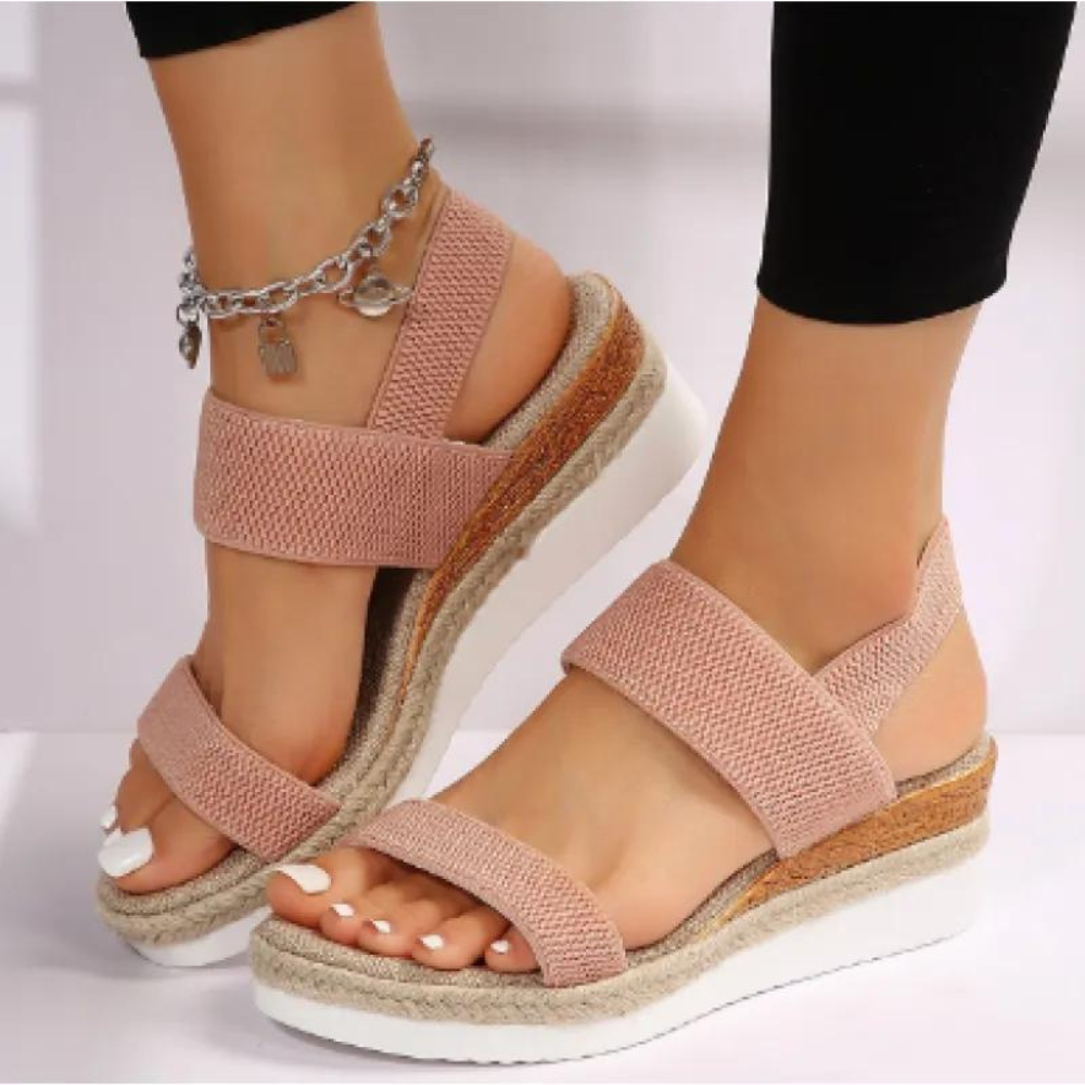 Comfortable Ladies Sandals for Every Day - Noa-Pink-2.5-The Livary