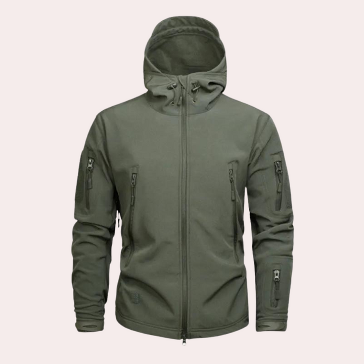 Weather-resistant Outdoor Jacket for Men - Orson-Green-S-The Livary