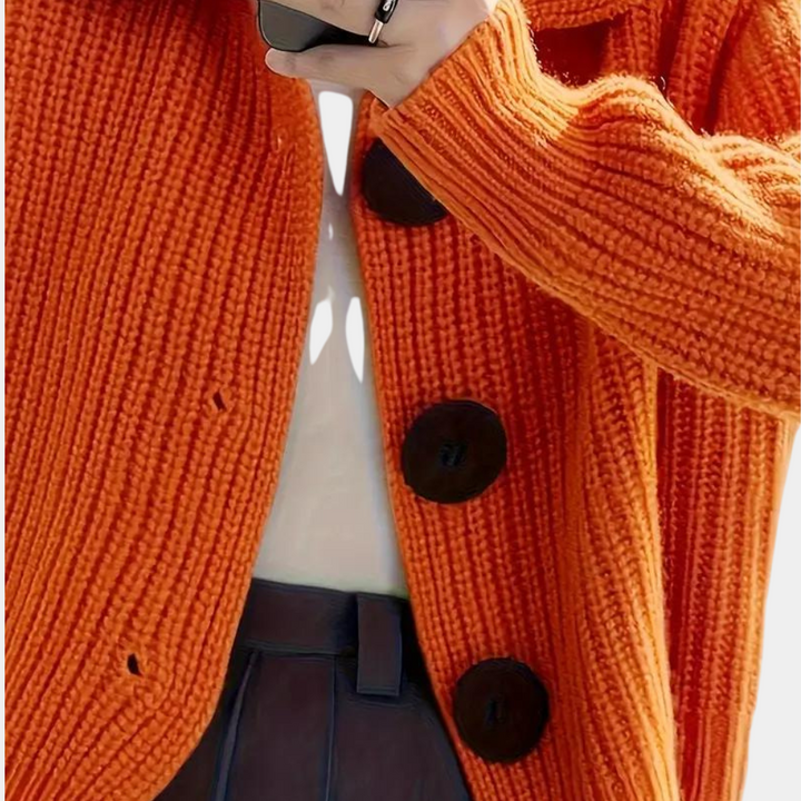 Trendy Orange Women's Jacket - Romy-XS-The Livary