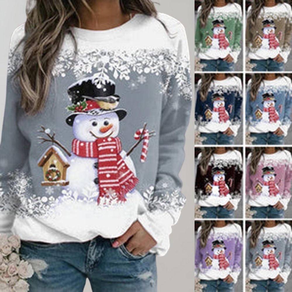 Eve - Warm Christmas Jumper for Women-Green-M-The Livary