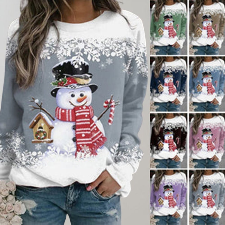 Eve - Warm Christmas Jumper for Women-Green-M-The Livary
