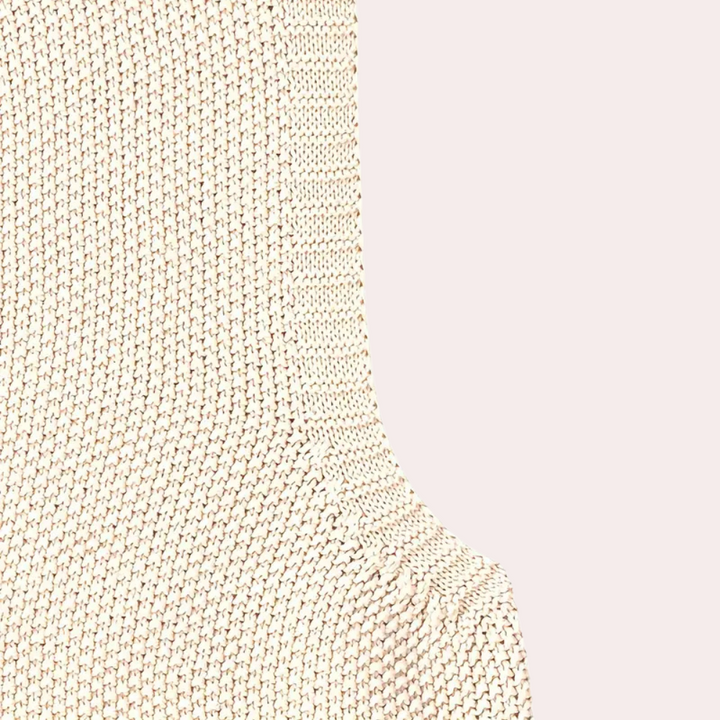 Sala - Hip Knitted Cardigan for Women-Apricot-XS-The Livary