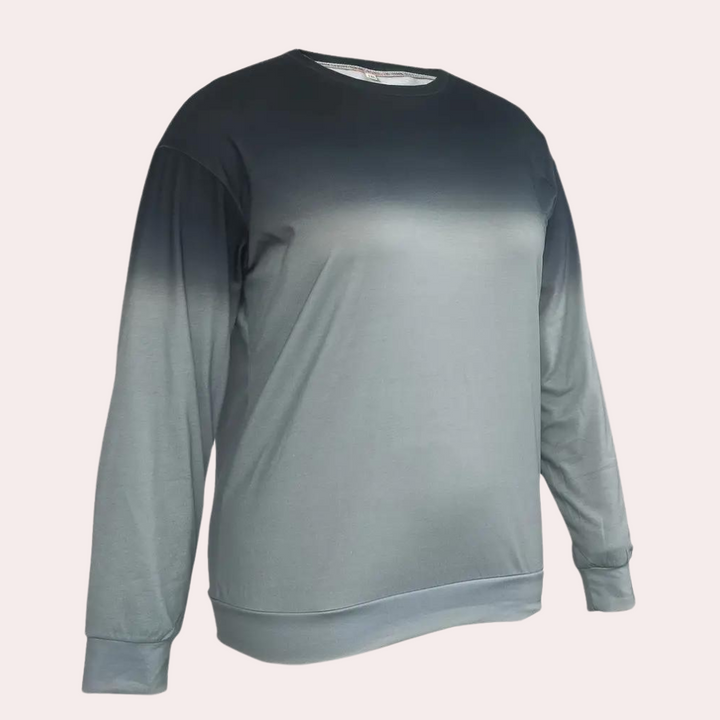 Jarra - Trendy Gradient Sweatshirt for Women-Grey-XS-The Livary