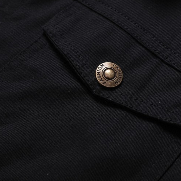DEAVON - Timeless Bomber Jacket for Men-Black-S-The Livary