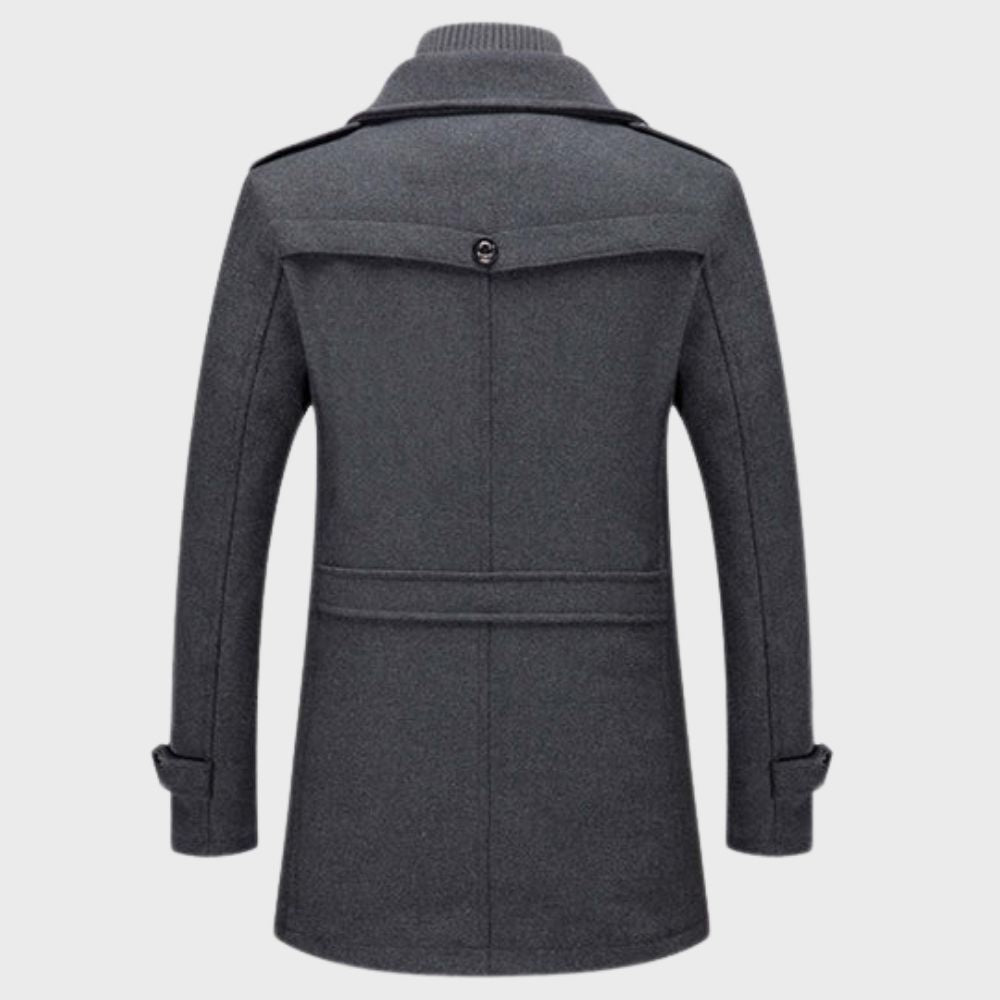 David - Casual Winter Jacket for Men-Grey-M-The Livary