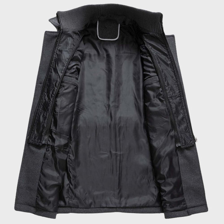David - Casual Winter Jacket for Men-Grey-M-The Livary