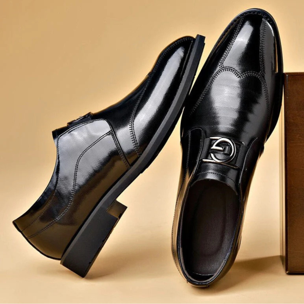 Stylish Slip-ons for Men - Ruben-Black-6-The Livary