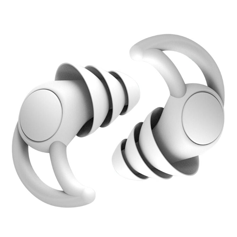 Soft Earplugs for Deep Sleep & Sound Reduction - Noctura-White-The Livary