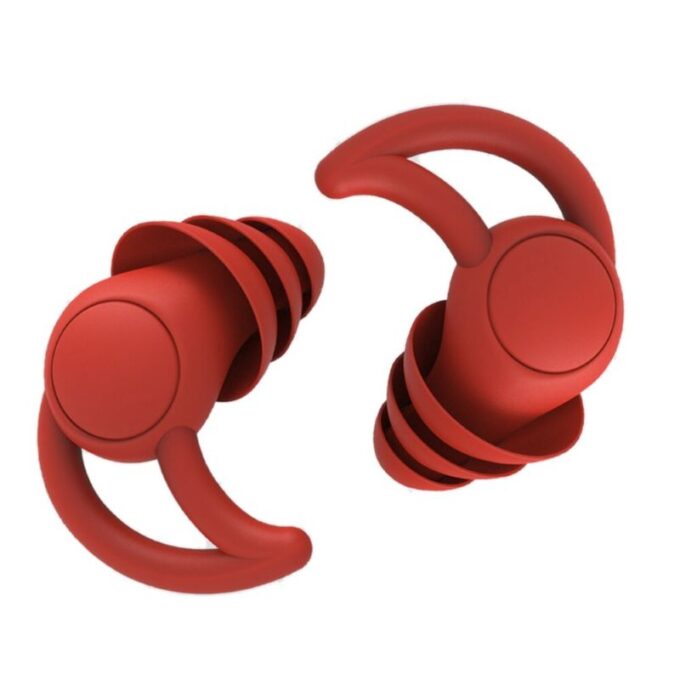 Soft Earplugs for Deep Sleep & Sound Reduction - Noctura-Red-The Livary
