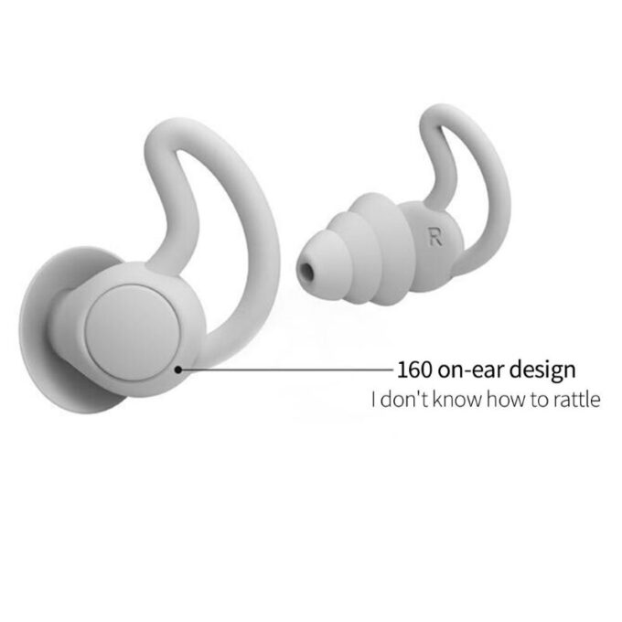 Soft Earplugs for Deep Sleep & Sound Reduction - Noctura-White-The Livary