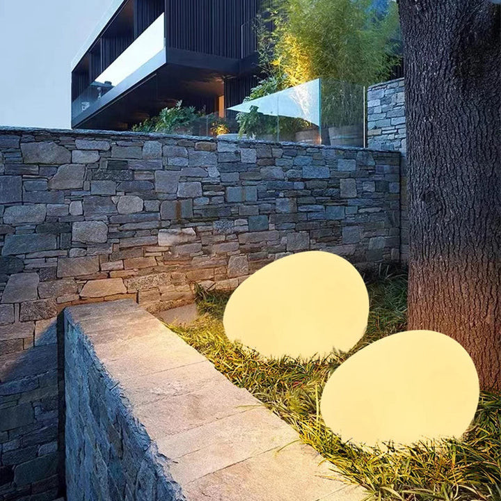 Atmospheric Wireless Garden Lamp - LumaStone-Medium (USB Rechargeable)-The Livary