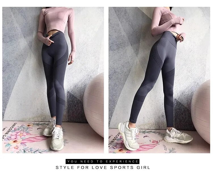 Ladies' Sports Leggings - Livia-Black-XS-The Livary