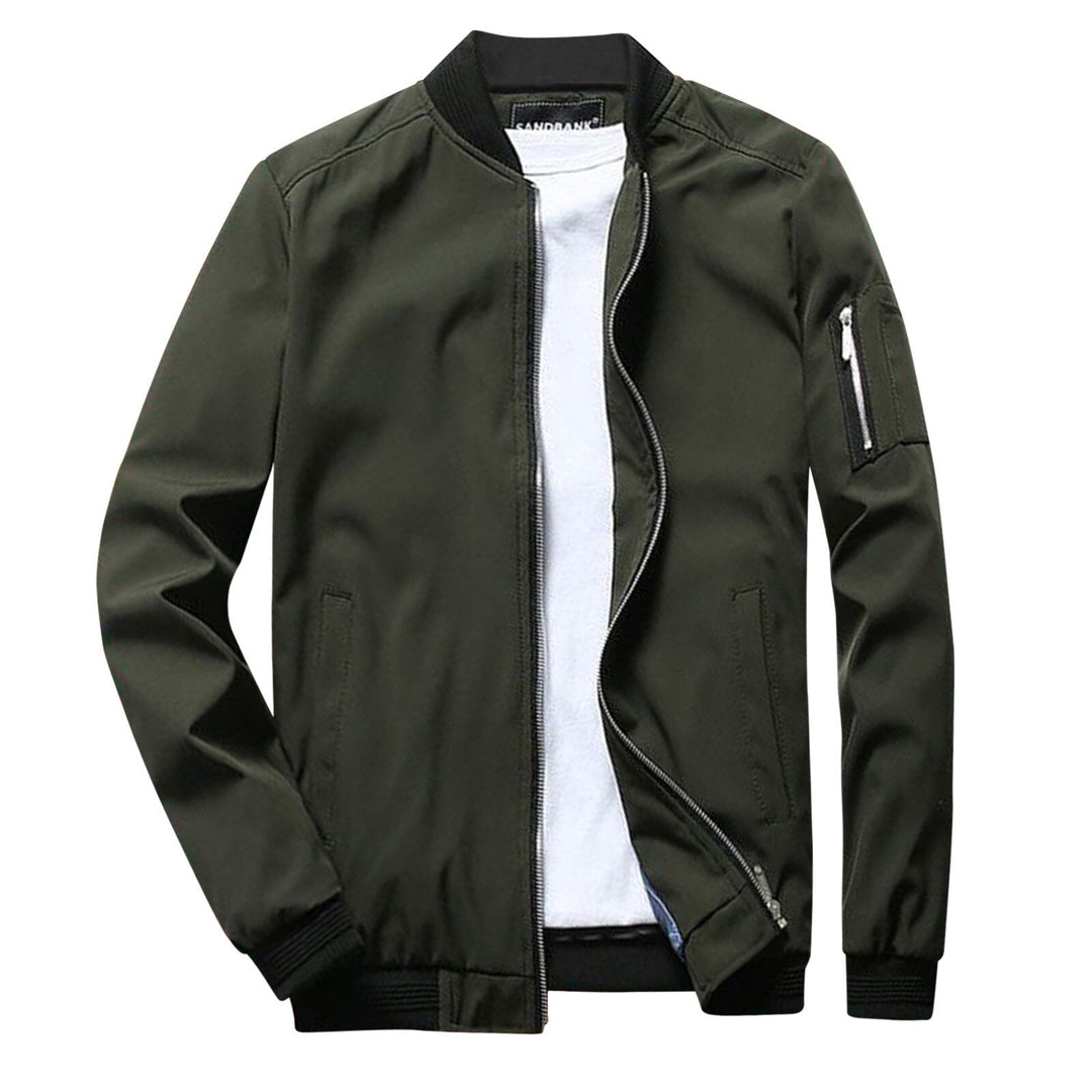Short Summer Jacket for Men - Orion-Olive green-M-The Livary