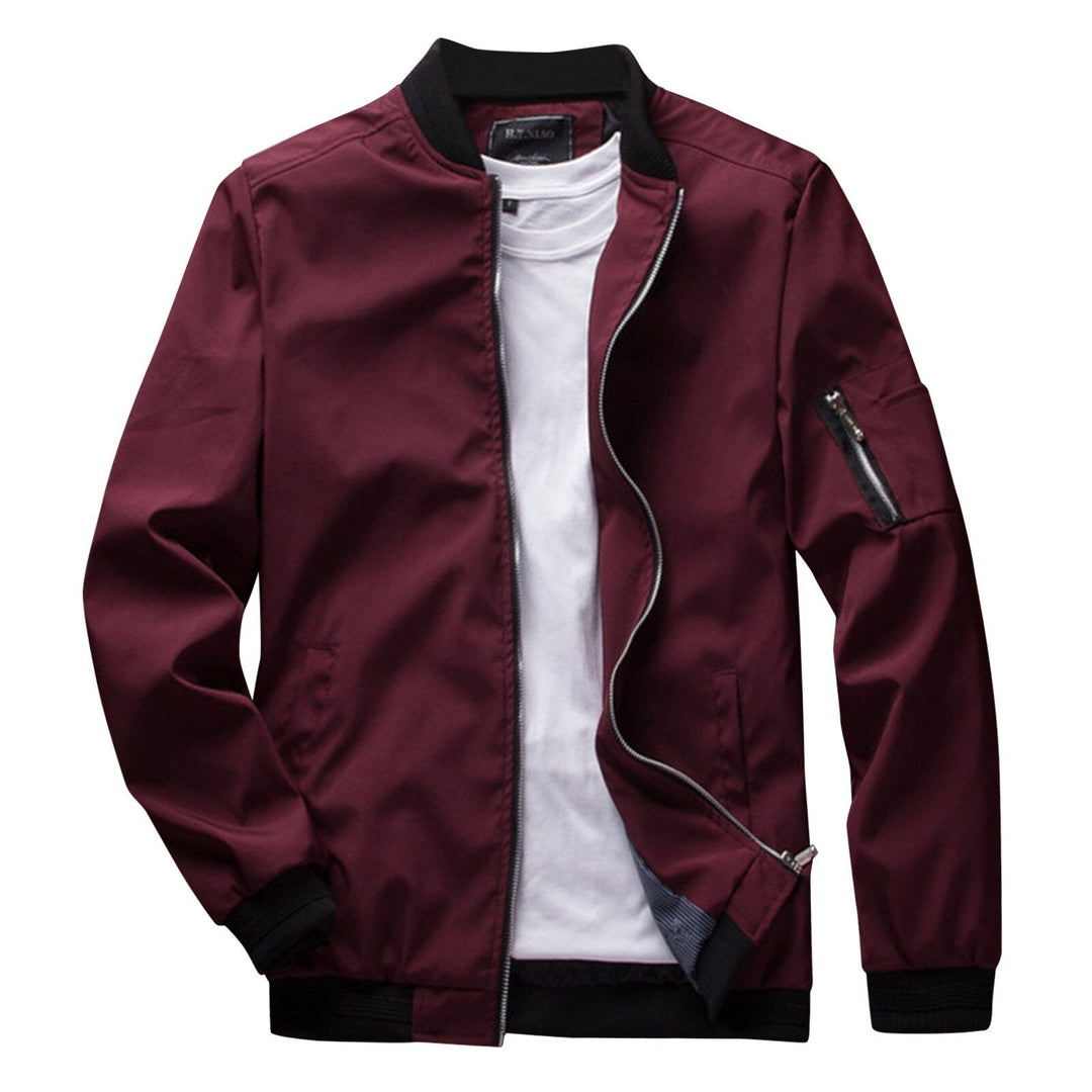 Short Summer Jacket for Men - Orion-Red-M-The Livary