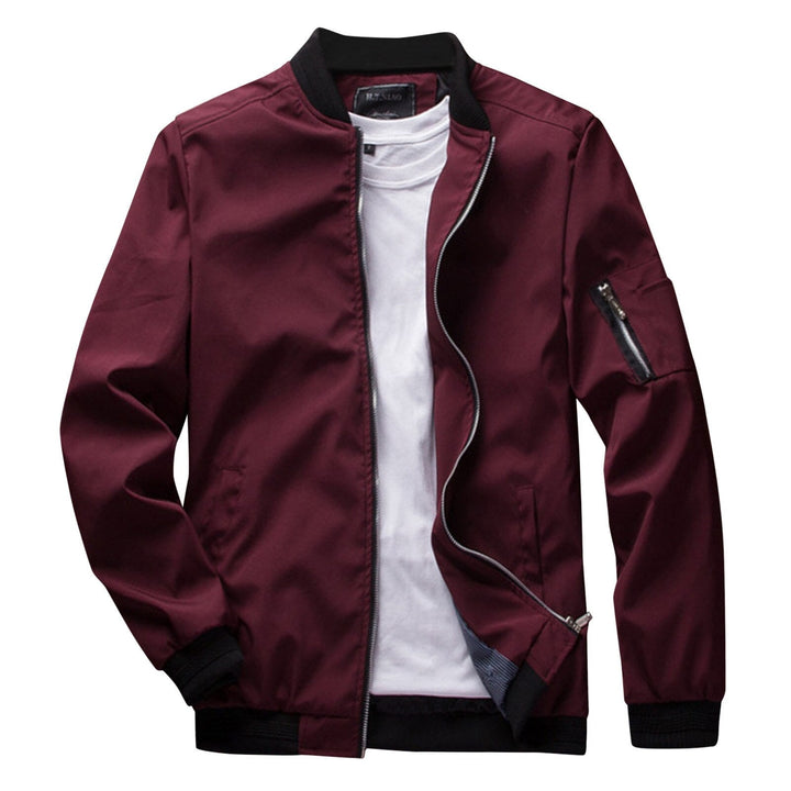 Short Summer Jacket for Men - Orion-Red-M-The Livary