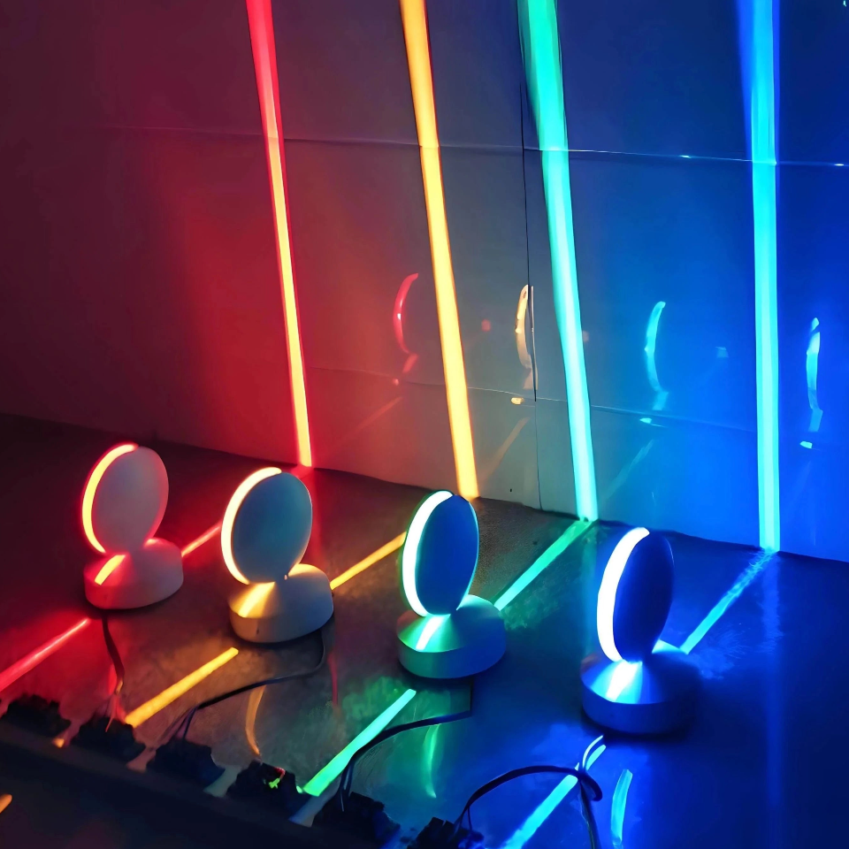 Smart LED Strip Lighting with 360° Projection - Lumovibe-White-Cool white-The Livary