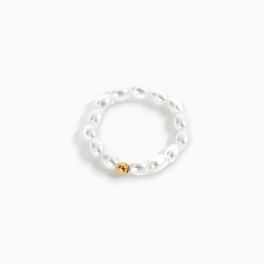 Ring with Mother of Pearl - Celeste-The Livary